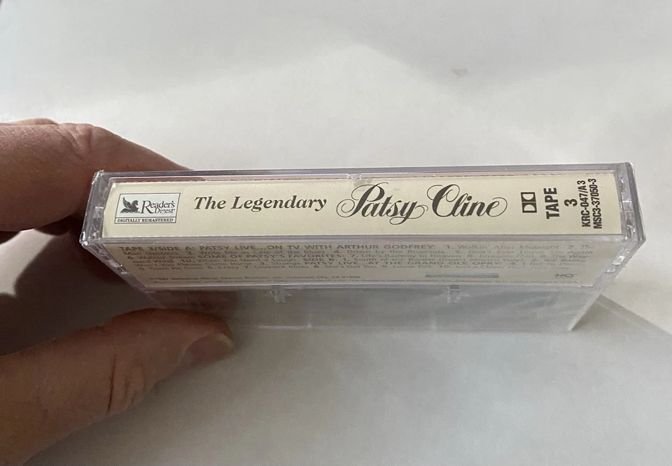 NEW SEALED! The Legendary Patsy Cline Her Greatest Hits Cassette Tape 3 New - Image 3 of 4