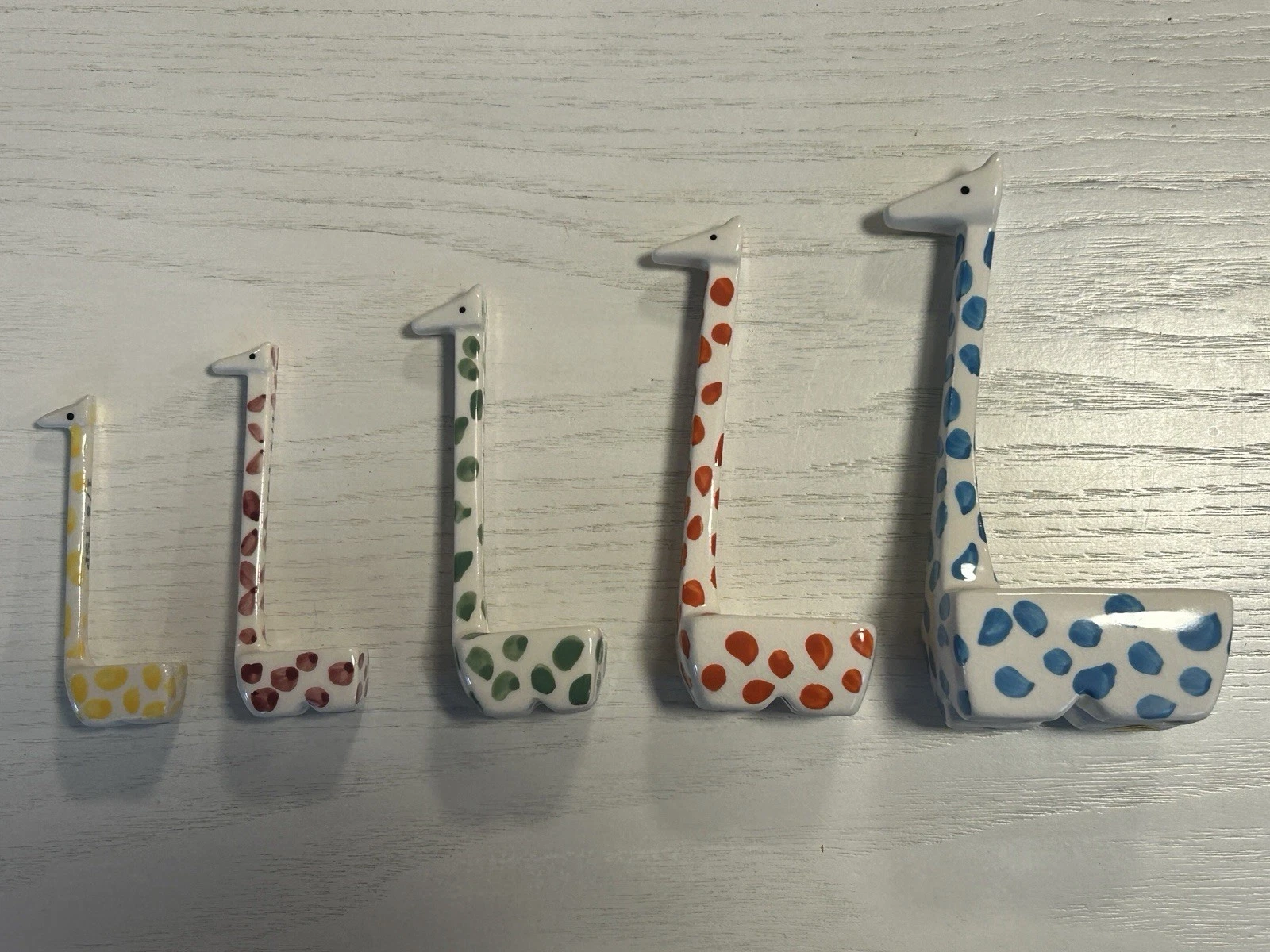 Anthropologie Giraffe Measuring Spoon Set Of 5 Free Shipping!