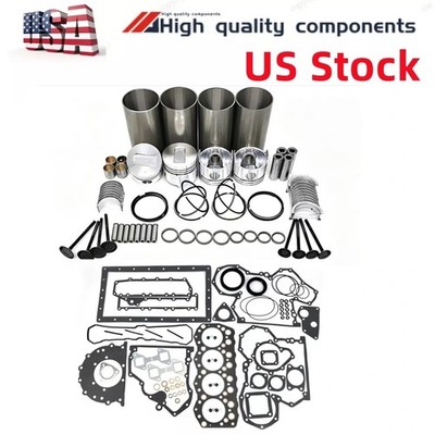 S4S Engine Overhaul Kit For Mitsubishi S4SD S4S-IDI Engine  F18B F18C Forklifts