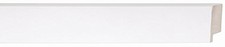 Picture Frame Moulding Wood 18Ft Bundle - Contemporary White Finish - 1.625" W