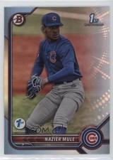 2022 Bowman Draft 1st Edition Sky Blue Foil Nazier Mule #BD-77 9hx