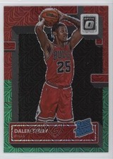 2022 Panini Donruss Optic Rated Rookie Choice Red & Green Prizm Dalen Terry 02v3
