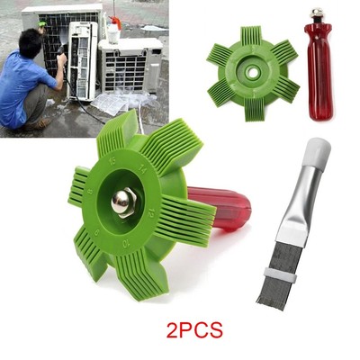 Grün Fin Comb Kit Edelstahl Aluminium Luft Klimaanlage Finne Reparatur
