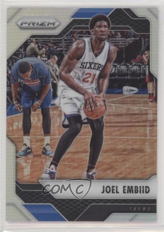 2016-17 Panini Prizm Silver Prizm Joel Embiid #4 0z6