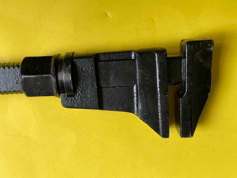 Bemis & Call/Billings 15 Inch No 90 All Metal Monkey Wrench, Milwaukee Railroad