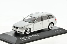 BMW 3 Series Touring Silver E91 2005 1/43 MINICHAMPS 431024110