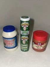 Mini Brands Lot Metallic Apple Pie Spice Miracle Whip Warheads Super Sour Zuru