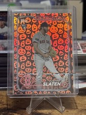 2024 Topps Update Series - Justin Slaten #US178 Jack-O'-Lantern Foil (RC)