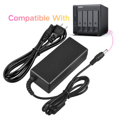 AC Adapter For QNAP TR-004 4 Bay Direct Attached Storage DAS PWR-ADAPTER-65W-A01