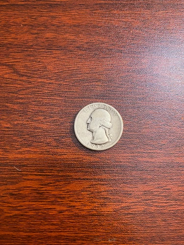 1932-D Washington Quarter XF Extra Fine Key Date First Year Raw - Lot #42