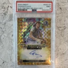 Topps Finest Cooper Flagg RC Auto Electrifying Signatures ESG-CF Gold /50 PSA 9