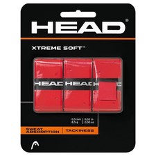 Head Xtreme Set of 3 Soft Sweat Absorption, 0,5 mm/8.5 g, Pack 3-Pack, Red