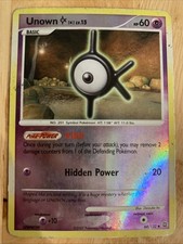 Pokemon Card Unown [K] REVERSE HOLO Secret Wonders 68/132 on eBay
