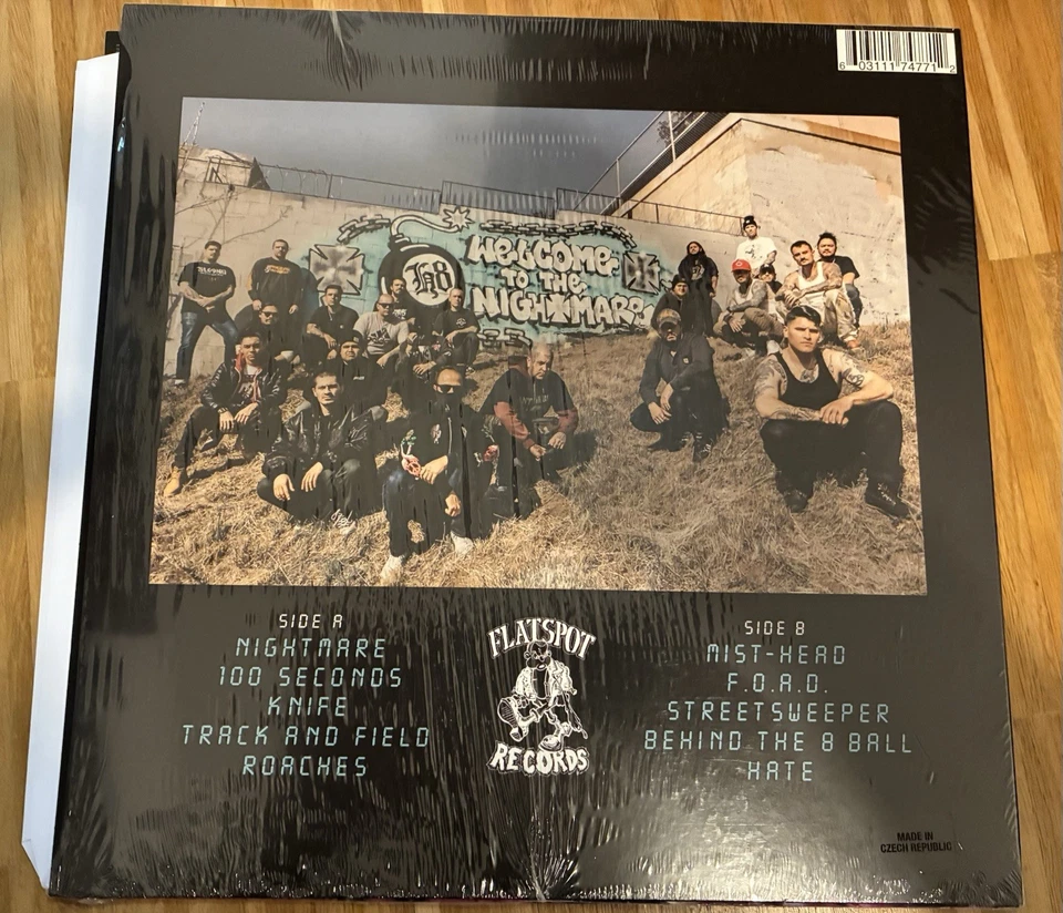 Section H8, Welcome to my Nightmare, Grey, Vinyl, Limitiert, Flatspot Records - Bild 2 von 4