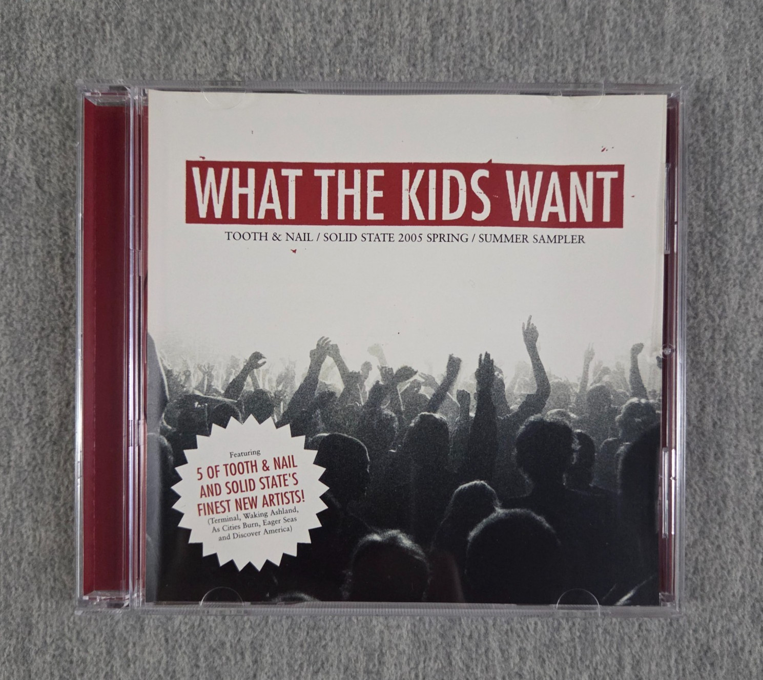 What The Kids Want CD 2005 Tooth & Nail 14-track Sampler