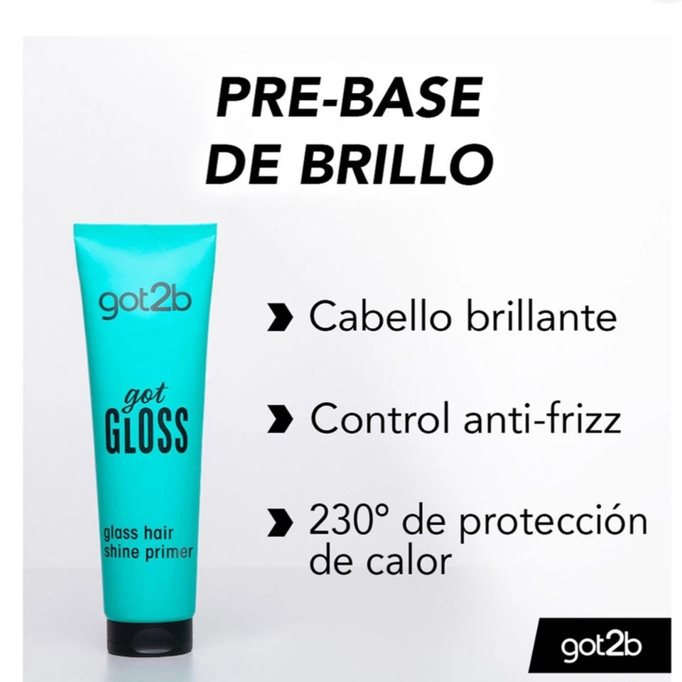 2 PACK got2b Gloss - Shine Primer 150ml + Shine Finish (Hair Spray) 200ml - Image 2 of 3