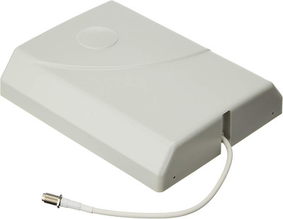 Indoor Wall Mount Panel Antenna with F-Female Connectors (75 Ohm): 700-2700 Mhz 