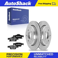 Rear Brake Rotors Ceramic Pads for Jeep Grand Cherokee WK Dodge Durango V6