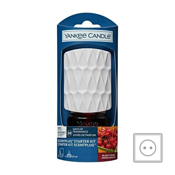 Kit Base Scent Plug Yankee Candle Black Cherry - 1629345E