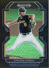 2022 Panini Prizm Draft Picks #PDP115 Steven Zobac Black