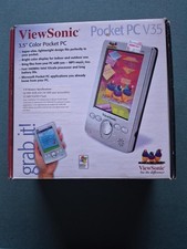 ViewSonic Pocket PC V35 PDA Vintage Handheld computer original box