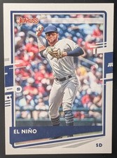2020 Panini Donruss Fernando Tatis Jr. #83b El Nino Nickname San Diego Padres