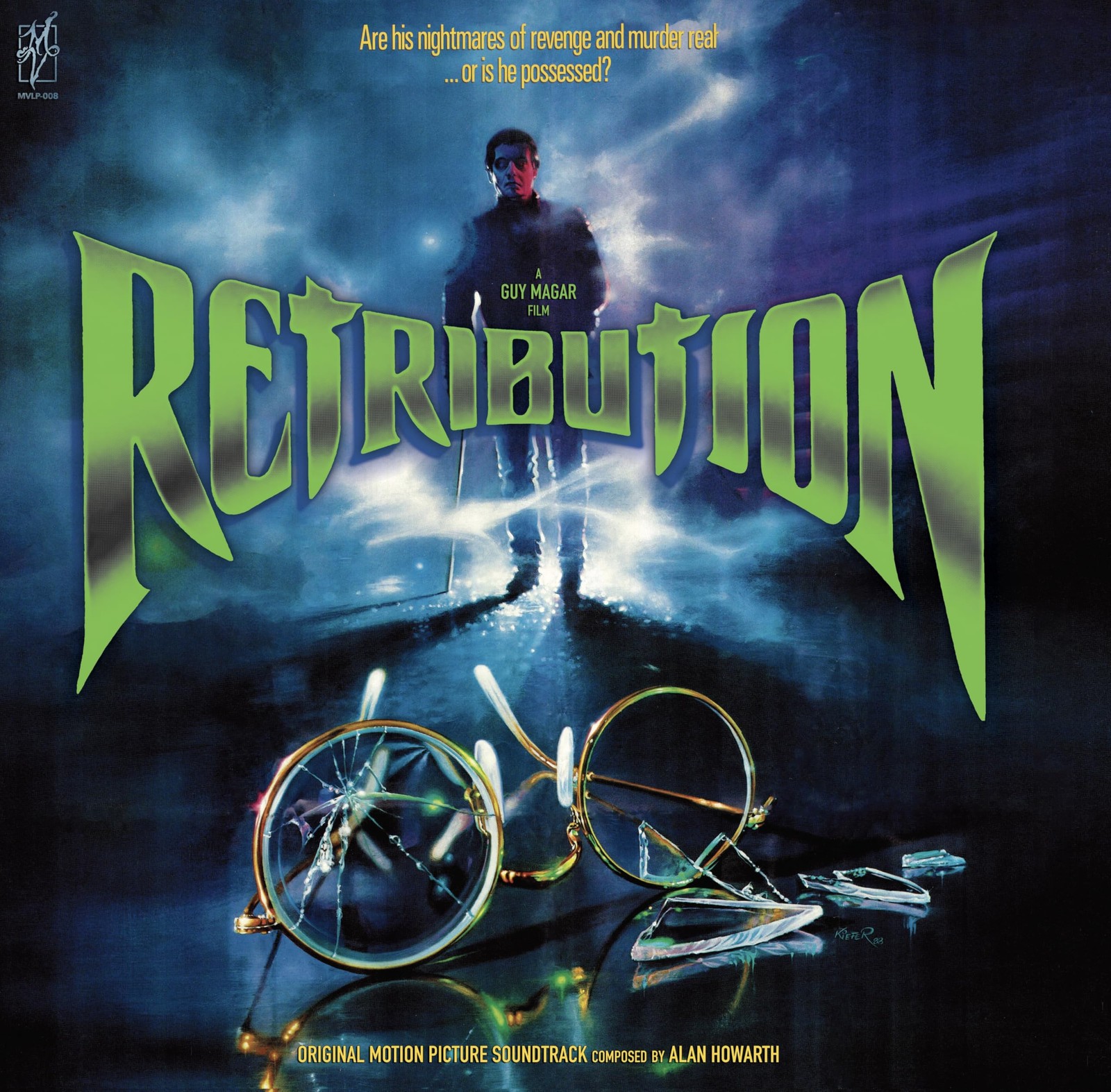 Alan Howarth Retribution (1987) Original Motion Picture Soundtrack LP Vinyl