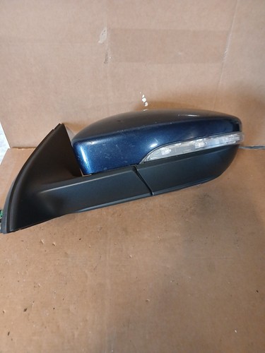 2010 -14 VW PASSAT B7 Passenger Side NS Wing Mirror 3c0857933A IN Blue - Picture 3 of 7