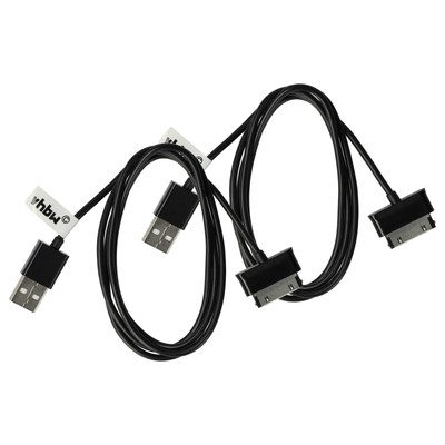 2 USB Datenkabel für Samsung Galaxy Tab 2 10.1 16GB 2 10.1 Wlan 3G 120cm 120cm