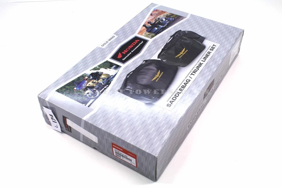 Saddlebag Trunk Liners Set 06-17 Goldwing 1800 Luggage Bag Set OEM Honda #L74 Foto 3 de 4
