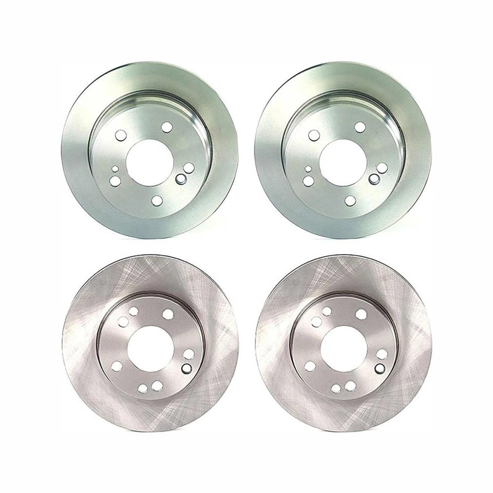 Rotor de freno de disco trasero delantero Brembo 4 para Mercedes-Benz 190D 1987 Foto 2 de 4