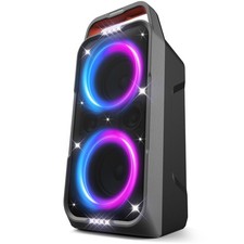 Party Bluetooth Speaker: 240W Peak Loud Sound, Deep Bass, 15H Playtime, Fast ...