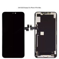 Iphone 11 Pro Max Display Soft Oled Ersatz Bildschirm Touchscreen Fhd+ Schwarz