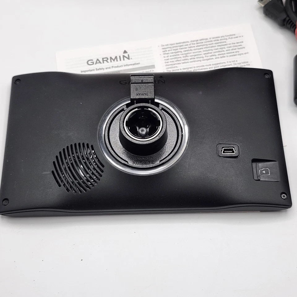 Garmin Nuvi 65LM 6" Touchscreen GPS Navigation System w/ Stand Power Cord Tested - Image 4 of 4