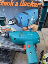vintage Black & Decker corded electric drill 240v