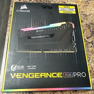 Corsair Vengeance RGB Pro DDR4 16GB (2x8GB) 3200MHz DIMM Intel XMP