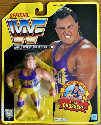 CRUSH - MOC - WWF Hasbro Vintage 1993 - Serie 7 - ...