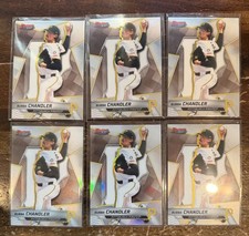2025 Bowmans Best Bubba Chandler TP-9 Pirates Lot (6) Base 4 and Refractor 2