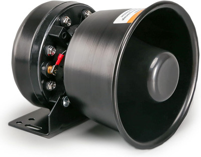 200W High-Performance PA Siren Horn Speaker - IP66 Waterproof, 125-135 dB