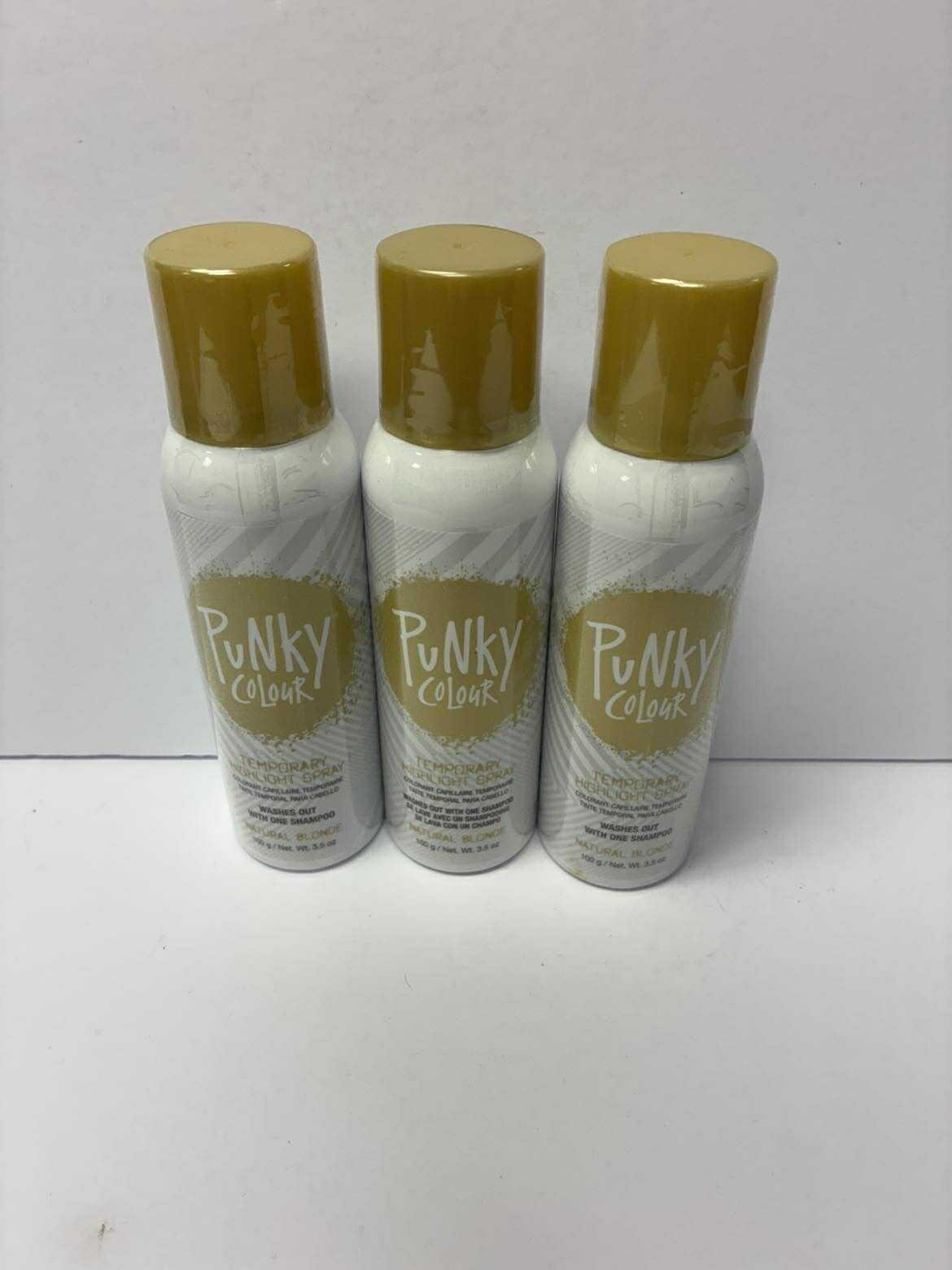 Punky Temporary Hair Highlight Spray - Natural Blonde 3.5 oz