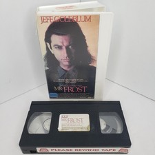 MR. FROST (VHS, 1989) Jeff Goldblum  Kathy Baker Alan Bates