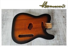 Corpo Tele Roasted Swamp Ash, 3 Pezzi, Finitura Amber Burst, Peso Solo 2,0 Kg