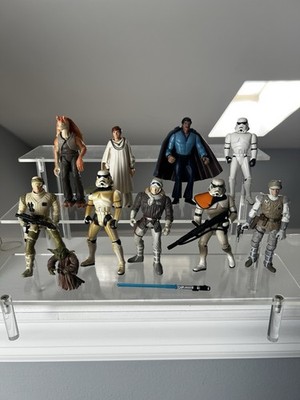 Kenner & Hasbro Star Wars Lose 4  Action Figures Vintage/Recent Lot Of 10
