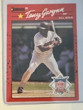 Tony Gwynn 1990 Donruss San Diego Padres MLB HOF 