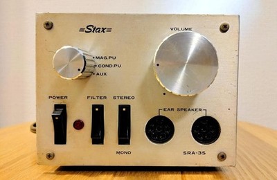 No Tested STAX SRA-3S Tube Headphone Amplifier Working