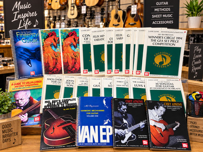 Ultimate Mel Bay Guitar Method Book Library Lot - 30+ Vols Chet Atkins Jazz Clas