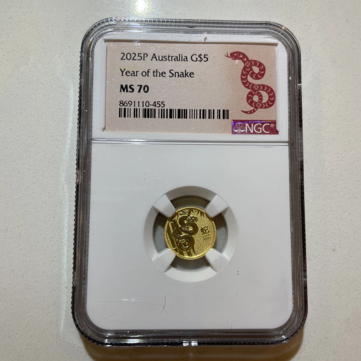 The Perth Mint Gold Bullion 1/20 oz Precious Metal Content per