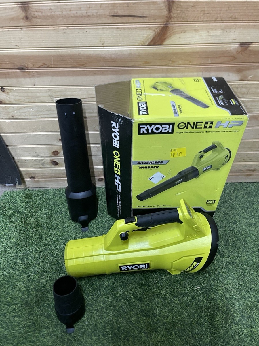 Ryobi 18V ONE+ HP Brushless Whisper 450CFM Handheld Leaf Blower
