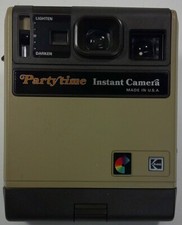 Vintage 1980s Kodak Party Time Instant Camera Made in USA