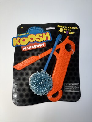 Koosh Flingshot New In Pkg Soft Ball Made Just for Flinging! Easy to Catch